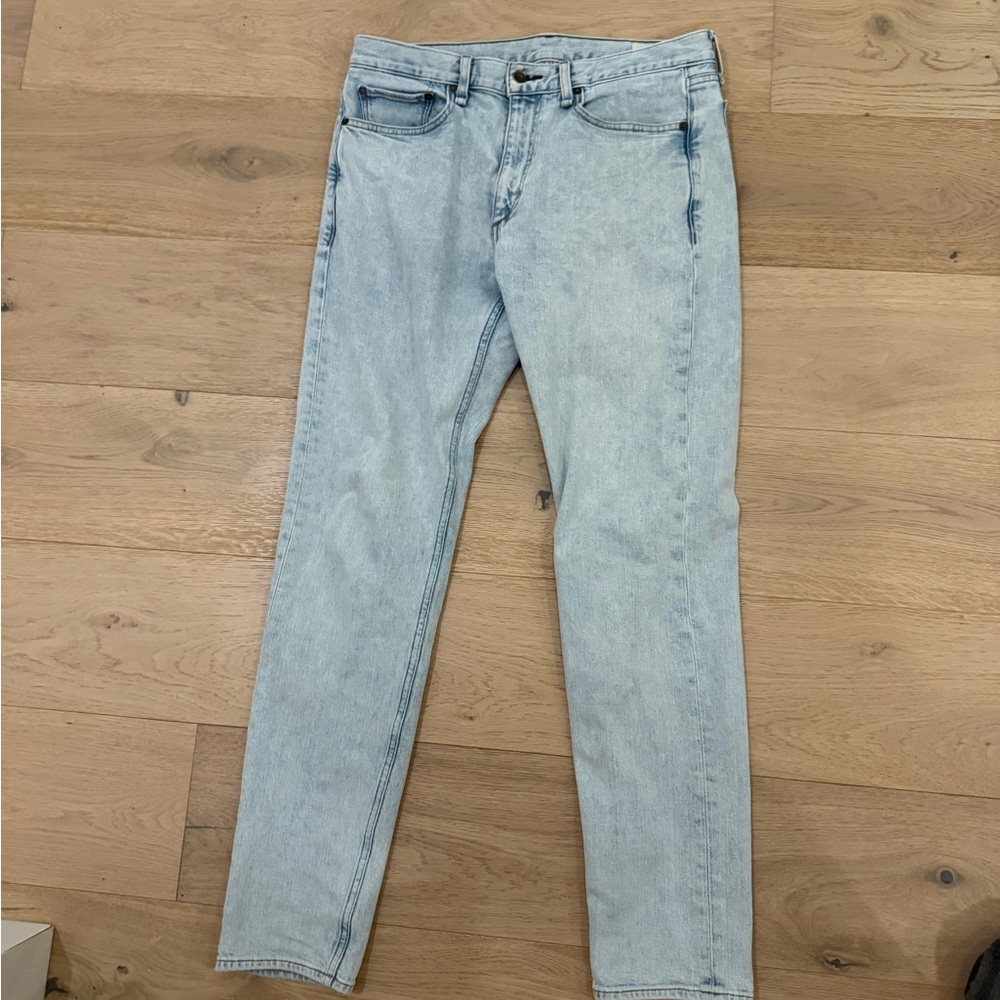 rag & bone Men's Light Wash Skinny Jeans